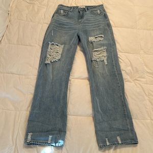 Grey Lab Destroyed Jeans